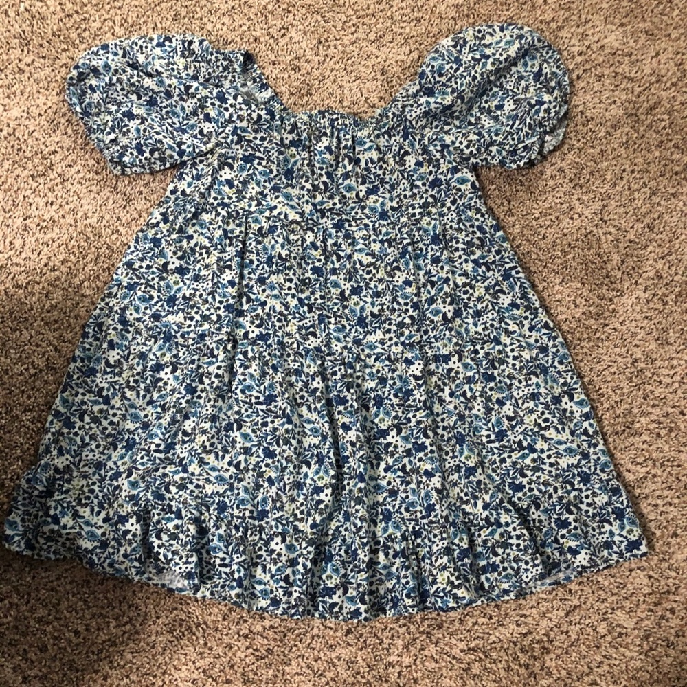 Puff sleeve summer dress